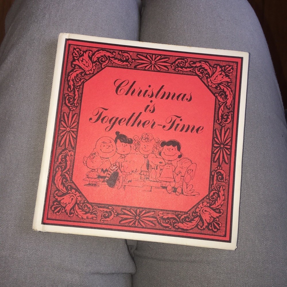Vintage Charlie Brown Christmas is together time